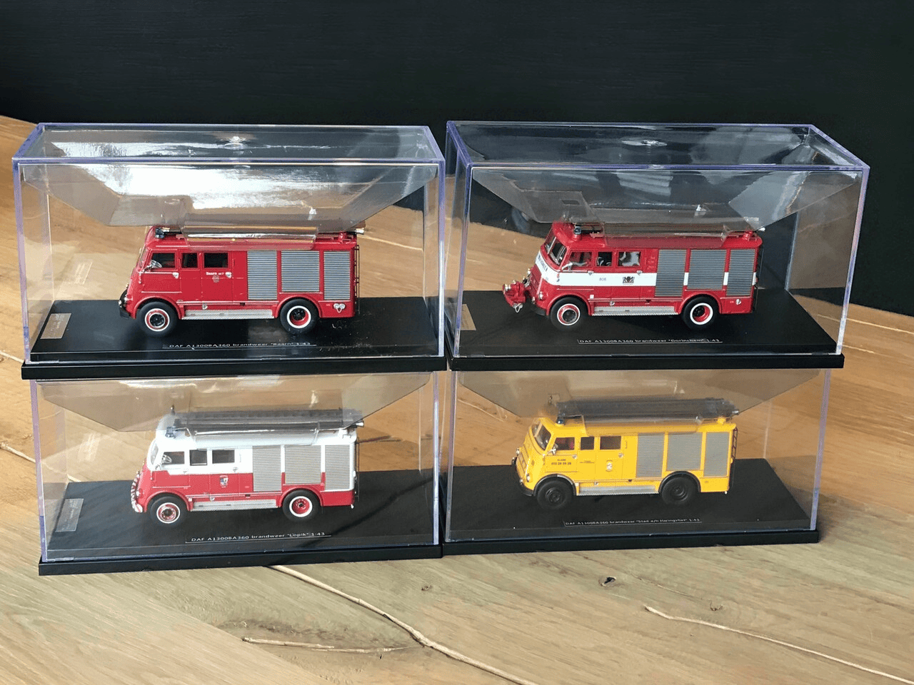 Brandweerminiaturen-Marco van Abbeelen-miniaturen-Project-DAF A1300 modellen Brandweerminiaturen-Marco van Abbeelen-miniaturen-Project-DAF A1300 modellen